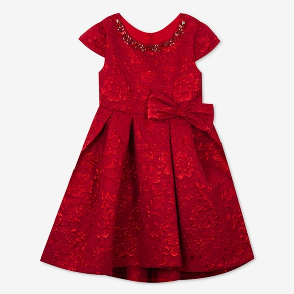 Rare Editions Other - Rare Editions Little Girls Brocade Dress